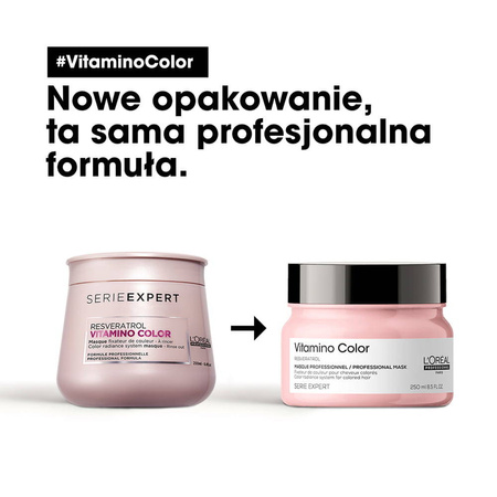 L'OREAL Vitamino Color maska do włosów farbowanych i rozjaśnianych 250ml