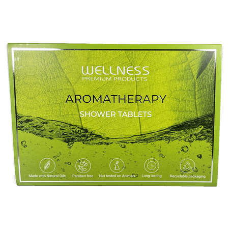 WELLNESS PREMIUM PRODUCTS zielony zestaw tabletek pod prysznic 6szt