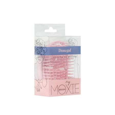 DONEGAL My Moxie Brush wentylowana szczotka owalna (róż) 1286