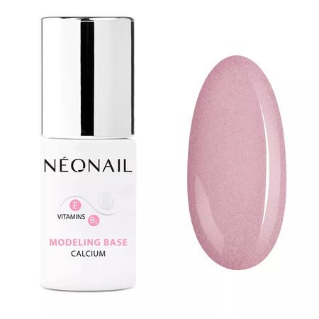 NEONAIL Modeling Base Calcium baza hybrydowa 8623-7 Luminous Pink 7.2ml